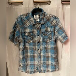 Men’s BKE Vintage Button Up Shirt - L